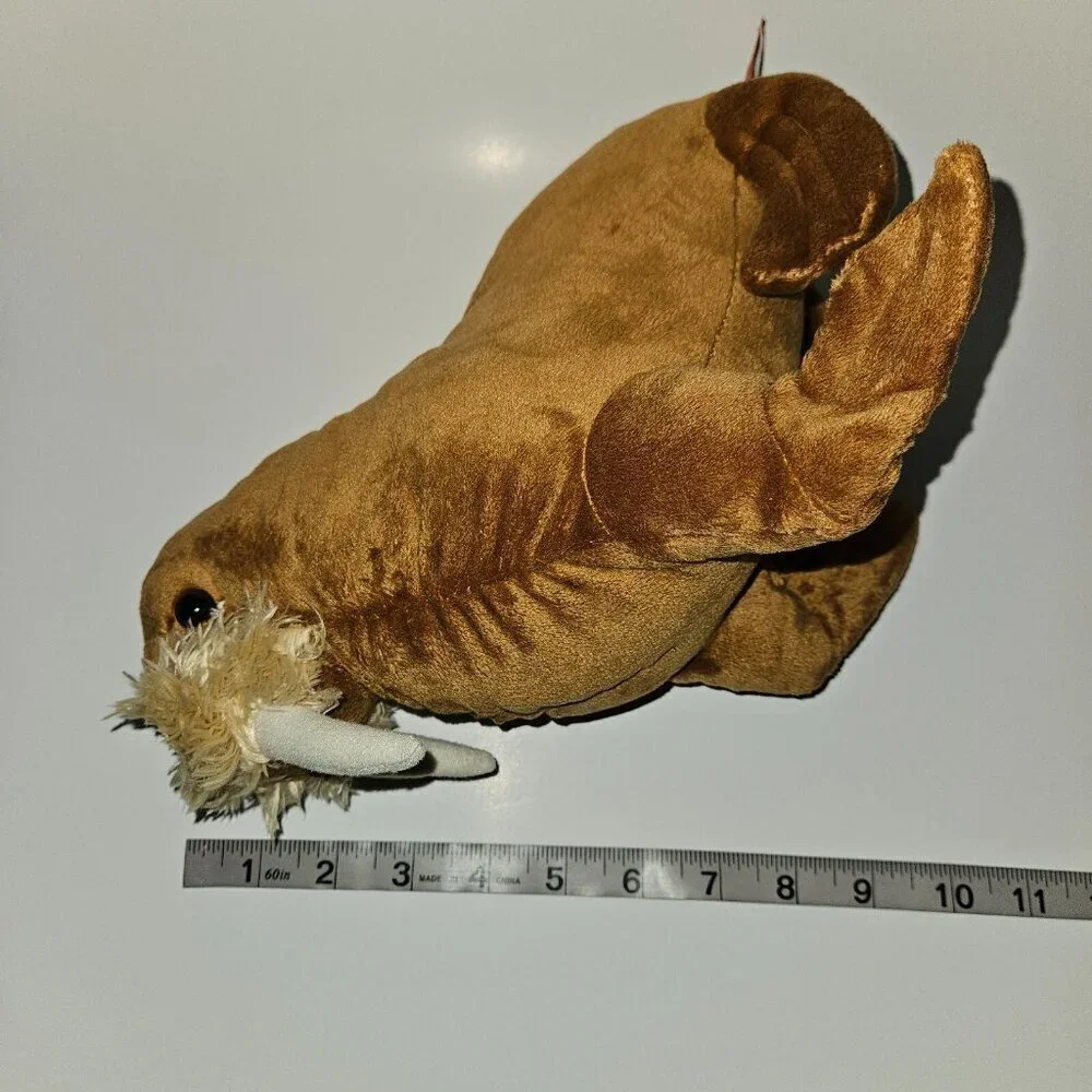 Wild Republic Brown Walrus Plush 9